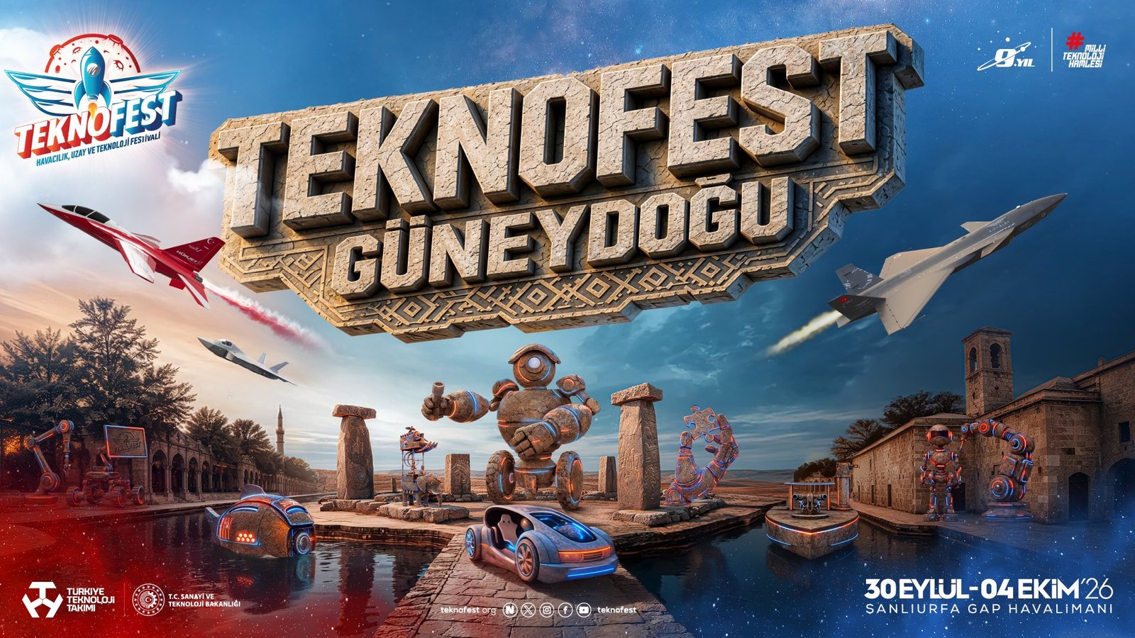 Hepsiburada'nın TEKNOFEST standından bir görsel
