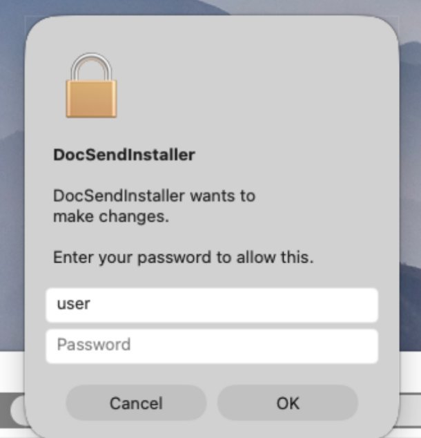 MacSync kötü amaçlı yazılımının kullandığı sahte macOS yönetici parolası penceresi