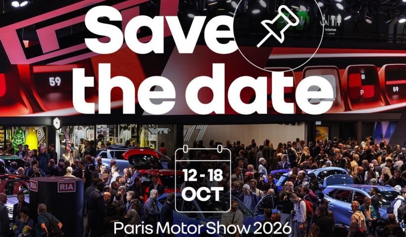 Renault Group'un 2026 Paris Otomobil Fuarı standını gösteren görsel