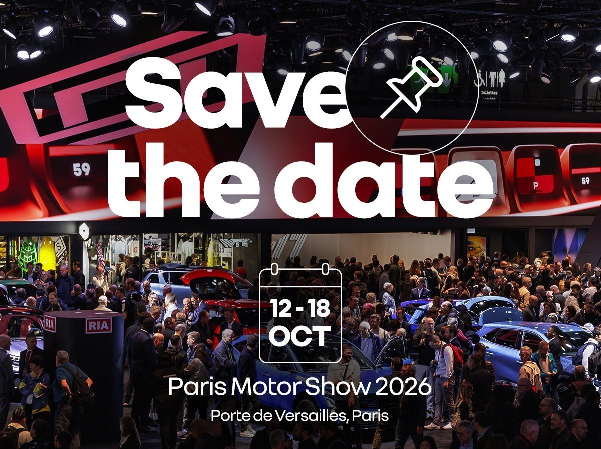 Renault Group'un 2026 Paris Otomobil Fuarı standını gösteren görsel