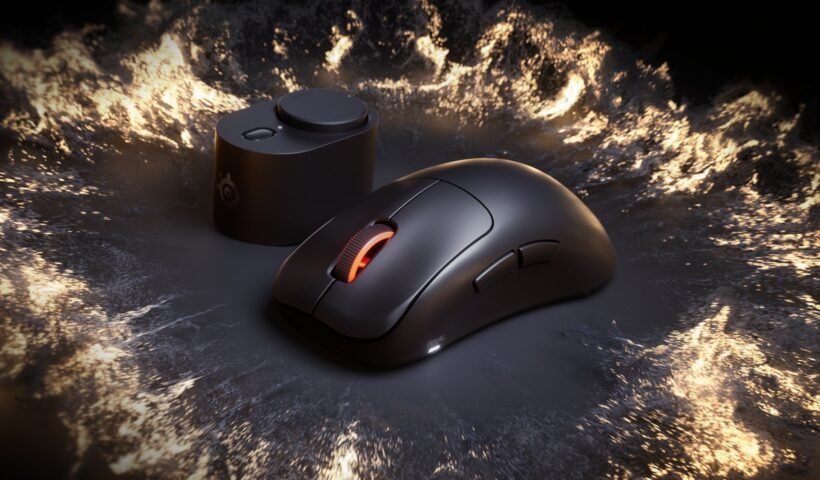 SteelSeries Rival Pro gaming mouse'un siyah renk seçeneği