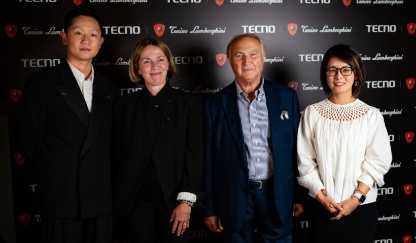 TECNO POVA 8 Pro 5G Tonino Lamborghini Limited Edition telefonun arka paneli