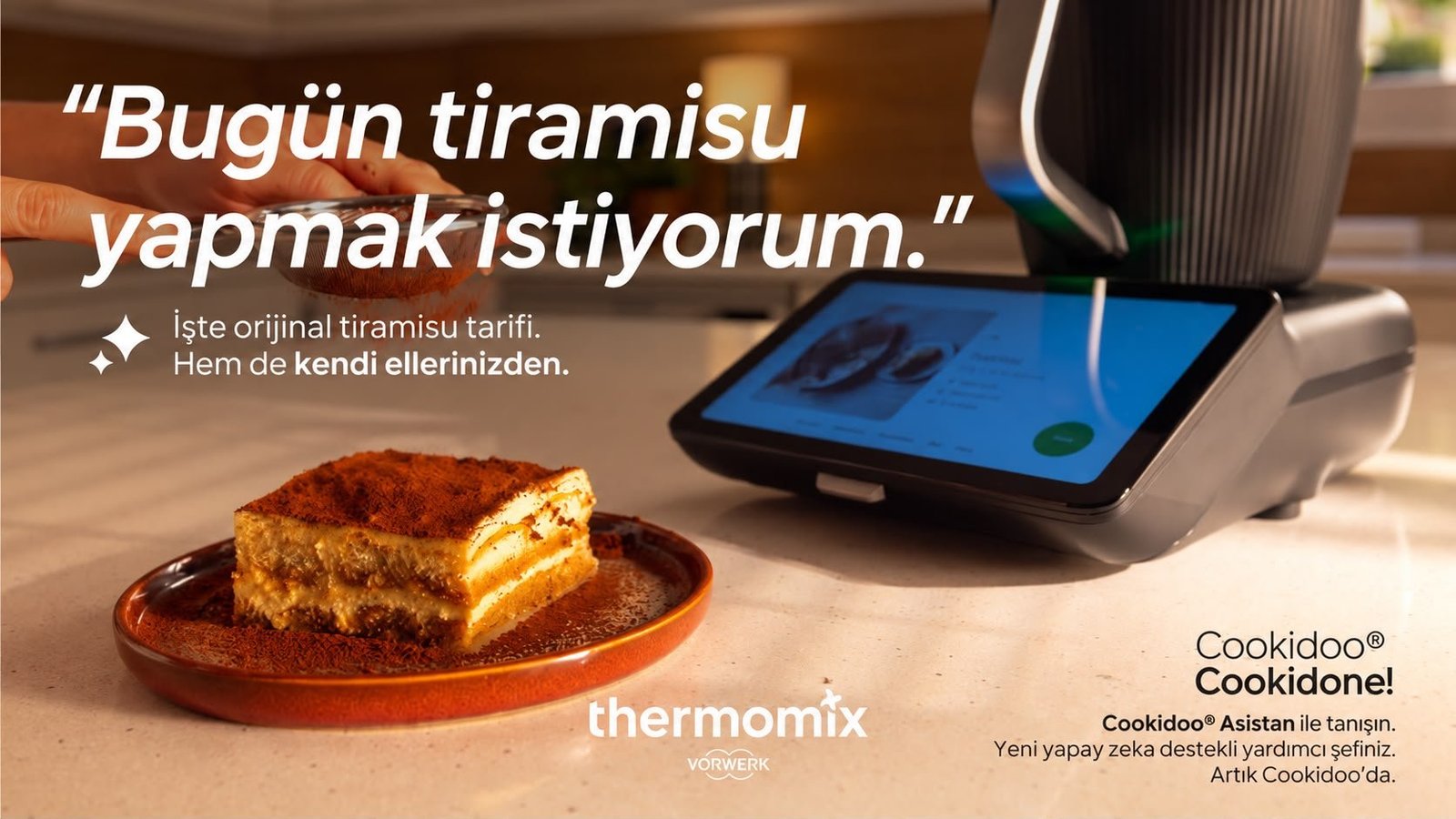 Thermomix Cookidoo Asistanı uygulama ekranının görüntüsü