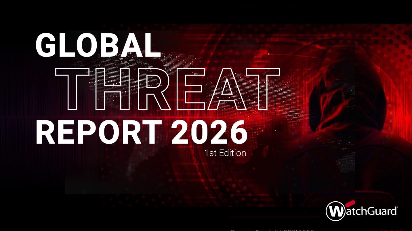 WatchGuard'ın 2026 İlk Yarı Küresel Tehdit Raporu'nun kapak görseli