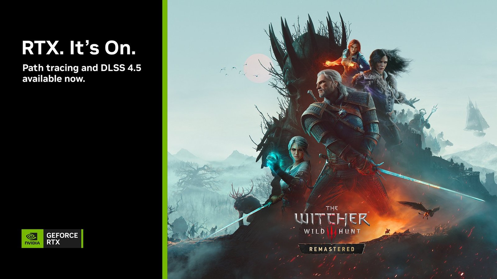 The Witcher 3 Wild Hunt Remastered oyunundan bir görsel