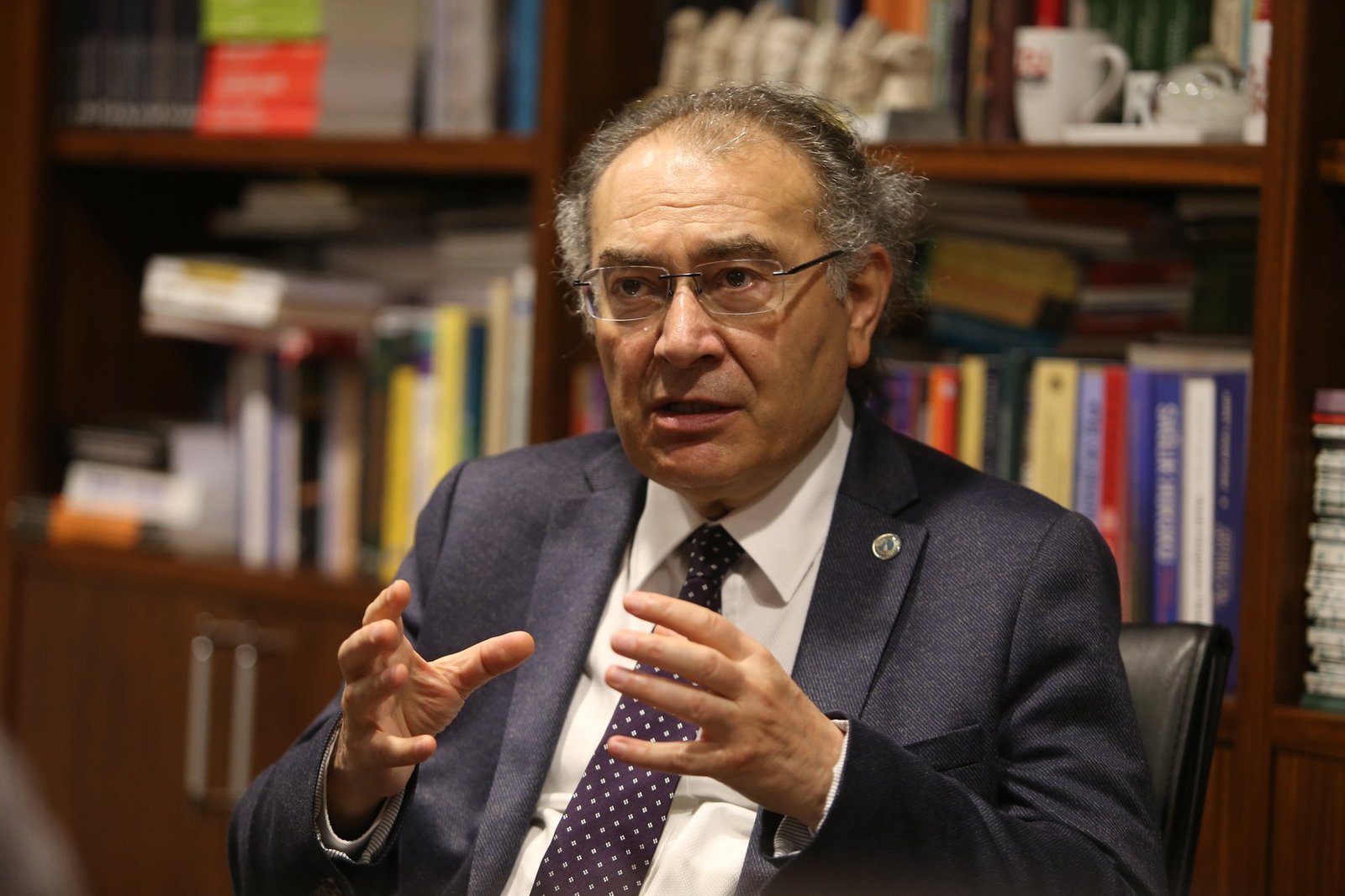 Psikiyatrist Prof. Dr. Nevzat Tarhan'ın görseli