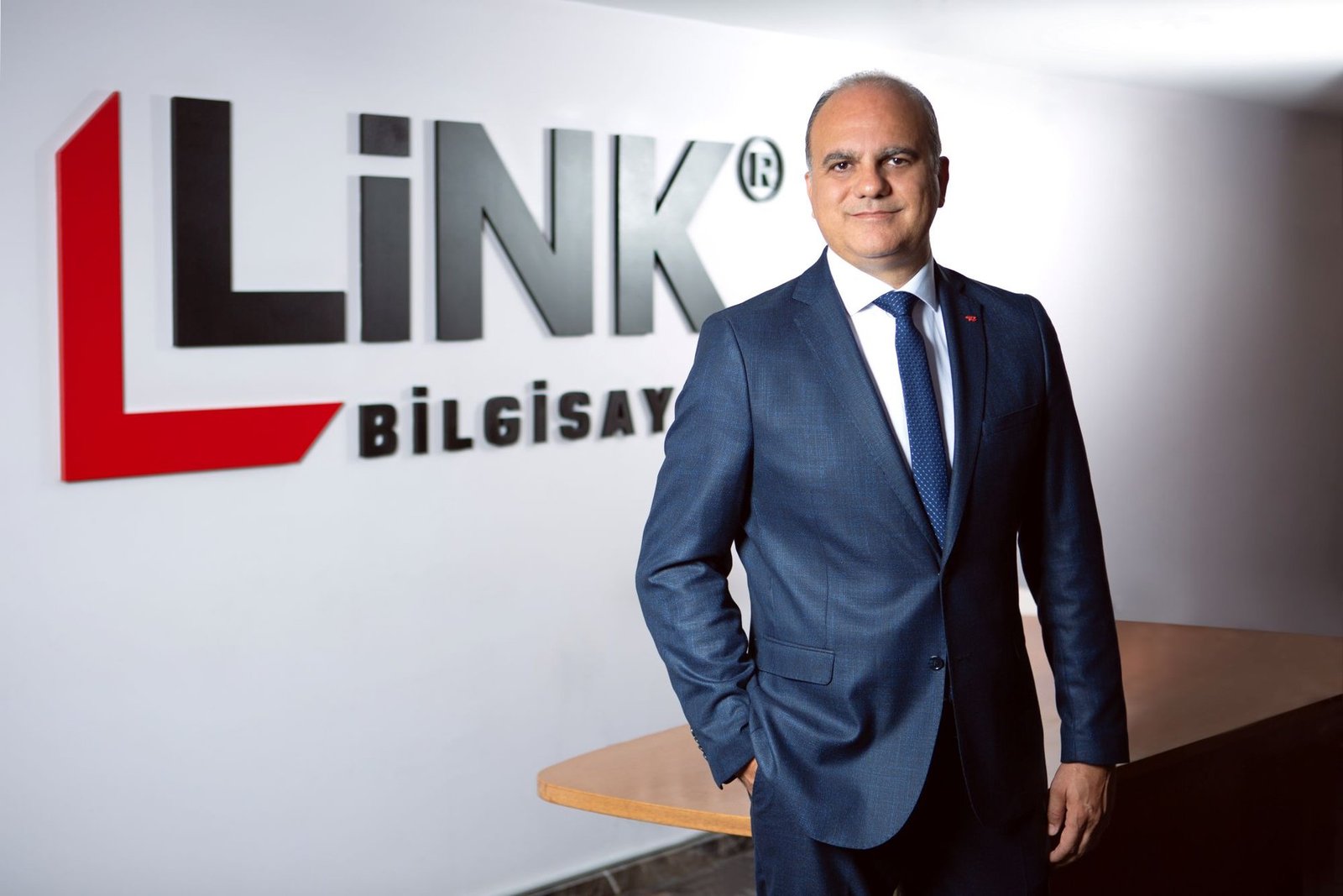 LİNK Bilgisayar Yönetim Kurulu Başkanı Şaban Geyik'in portresi