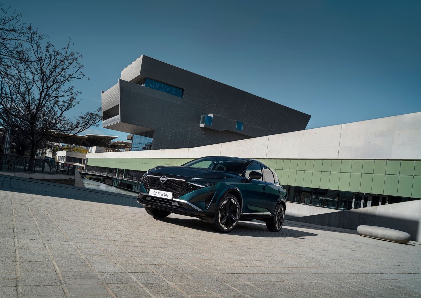 Nissan Qashqai'nin dış tasarımını gösteren bir görsel
