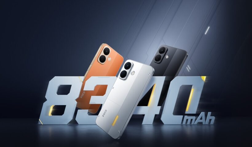 POCO X8 akıllı telefonun tanıtım görseli