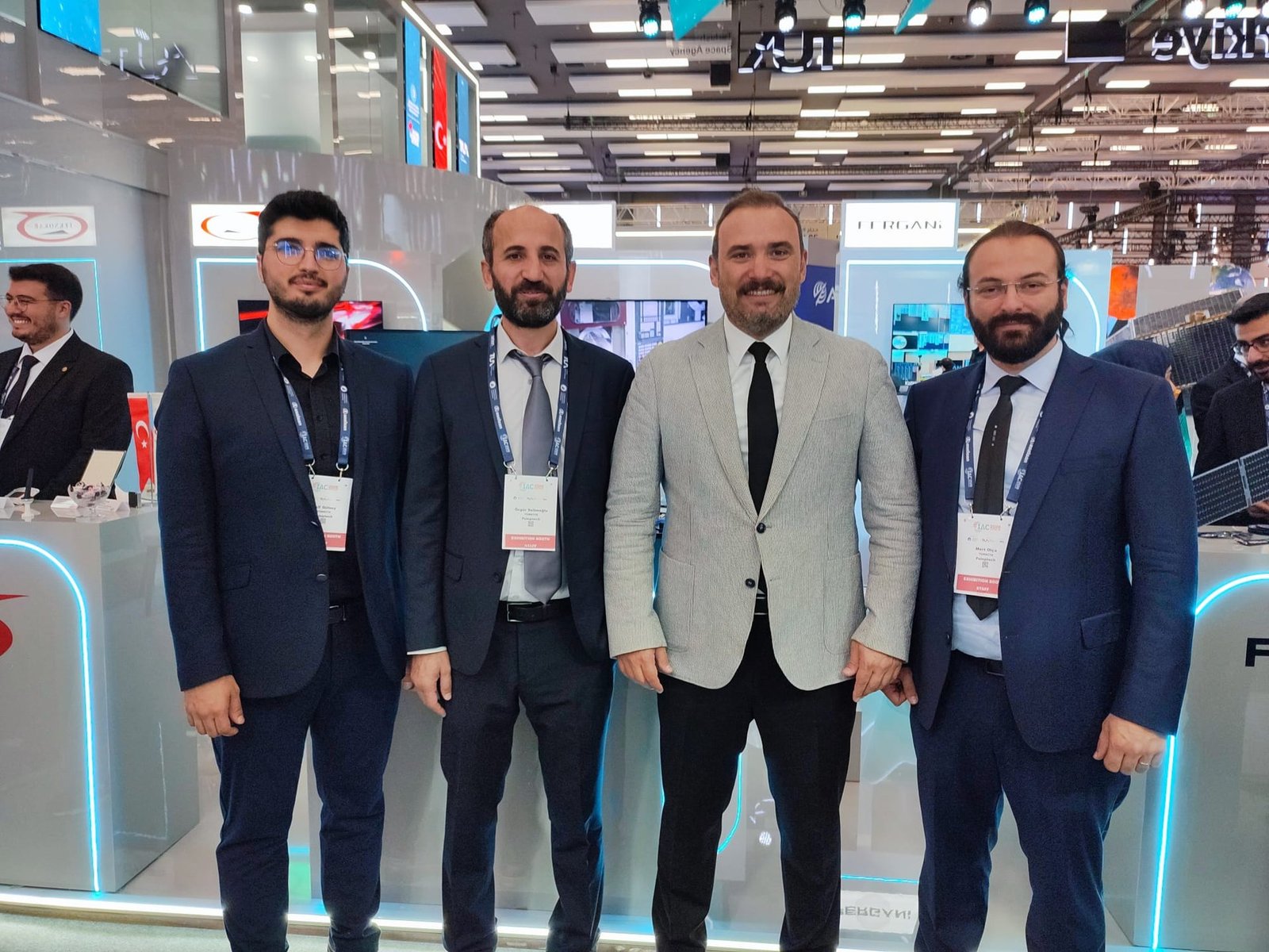 Poloptech'in IAC 2026 kongresindeki standından bir görünüm
