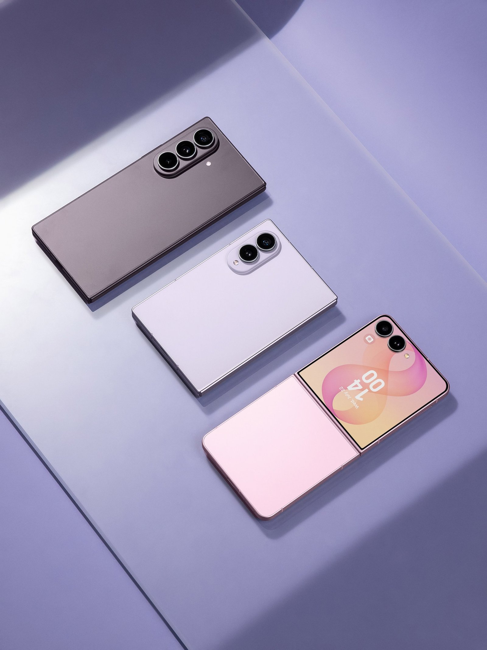 Samsung'un Galaxy Z Fold8, Z Fold8 Ultra ve Z Flip8 modellerinden oluşan yeni katlanabilir telefon serisi